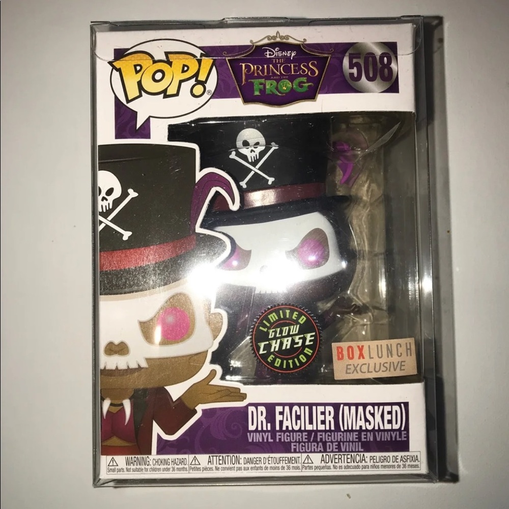 Funko Pop Dr Facilier Box Lunch GITD Chase! - Picture 1 of 1